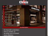clonie.de Webseite Vorschau