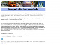 newyork-steubenparade.de Webseite Vorschau