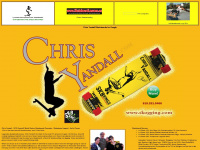 chrisyandall.com Webseite Vorschau
