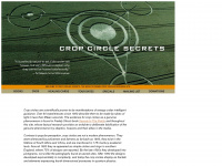 cropcirclesecrets.org Webseite Vorschau