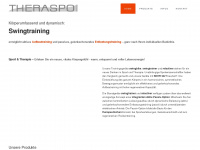 theraspo.com Webseite Vorschau