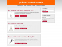 gauloises.com Webseite Vorschau