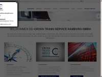 crosstrans.com Webseite Vorschau