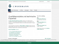 c-woermann.de Webseite Vorschau