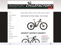 cyclefactory.de Webseite Vorschau