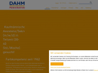 dahm-gmbh.de Webseite Vorschau