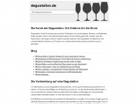 degustation.de Webseite Vorschau