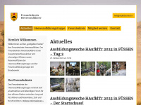 heeresaufklaerungstruppe.de Webseite Vorschau