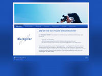 dialogicon.de Webseite Vorschau
