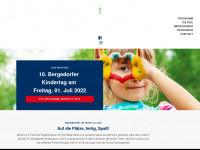 bergedorfer-kindertag.de Webseite Vorschau