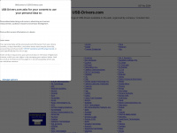 usb-drivers.com Webseite Vorschau