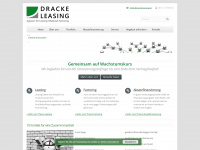 dracke-leasing.de Webseite Vorschau