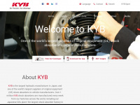 kyb-europe.com Webseite Vorschau