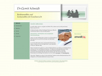 dr-gerrit-schmidt.de Webseite Vorschau