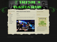 irishbastards.de Webseite Vorschau