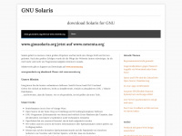 gnusolaris.org Webseite Vorschau