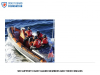 coastguardfoundation.org Webseite Vorschau