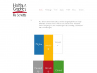 holthus-graphics.de Webseite Vorschau