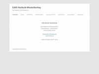 edith-westerbarkey.de Webseite Vorschau