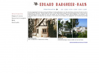eduard-bargheer-haus.de Webseite Vorschau