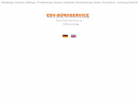 edv-bueroservice.de Webseite Vorschau