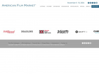 americanfilmmarket.com Webseite Vorschau
