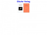 elbufer-verlag.de Webseite Vorschau