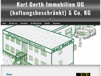 karl-gerth.de Webseite Vorschau