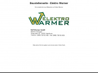 elektro-warmer.de Webseite Vorschau