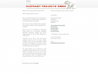 elephant-projects.de Webseite Vorschau