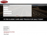 classiccars.com Webseite Vorschau