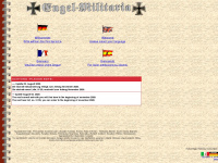 engel-militaria.de Webseite Vorschau