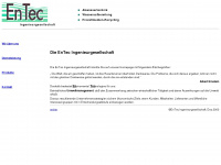 entec-abwassertechnik.de Webseite Vorschau
