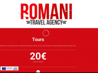 romani.gr Webseite Vorschau