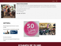 fahrradramme.de Webseite Vorschau
