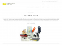farbraumdesign.de Webseite Vorschau