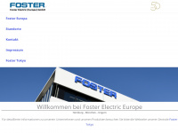 foster.de Webseite Vorschau