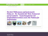 gastromarkt-online.de Webseite Vorschau