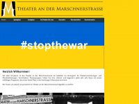 theater-marschnerstrasse.de Webseite Vorschau