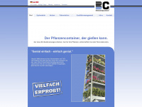 bc-container.de Webseite Vorschau