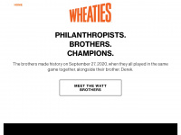 wheaties.com Webseite Vorschau