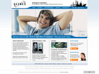 glimex.de Webseite Vorschau
