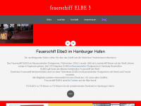 elbe3.org Webseite Vorschau