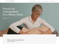 praxis-eva-maria-hoos.de Webseite Vorschau