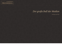 hamburger-presseball.de Webseite Vorschau