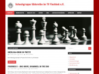 schachgruppesuederelbe.de Webseite Vorschau