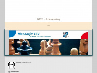 schach-ntsv.de Webseite Vorschau