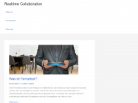 realtime-collaboration.de Webseite Vorschau