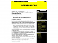 de-brand.net Webseite Vorschau