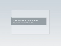 the-incredible-mr-smith.com Webseite Vorschau